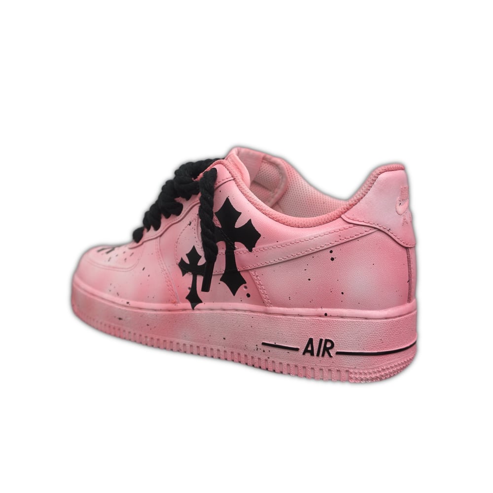 Woman’s Pink Cross Af1