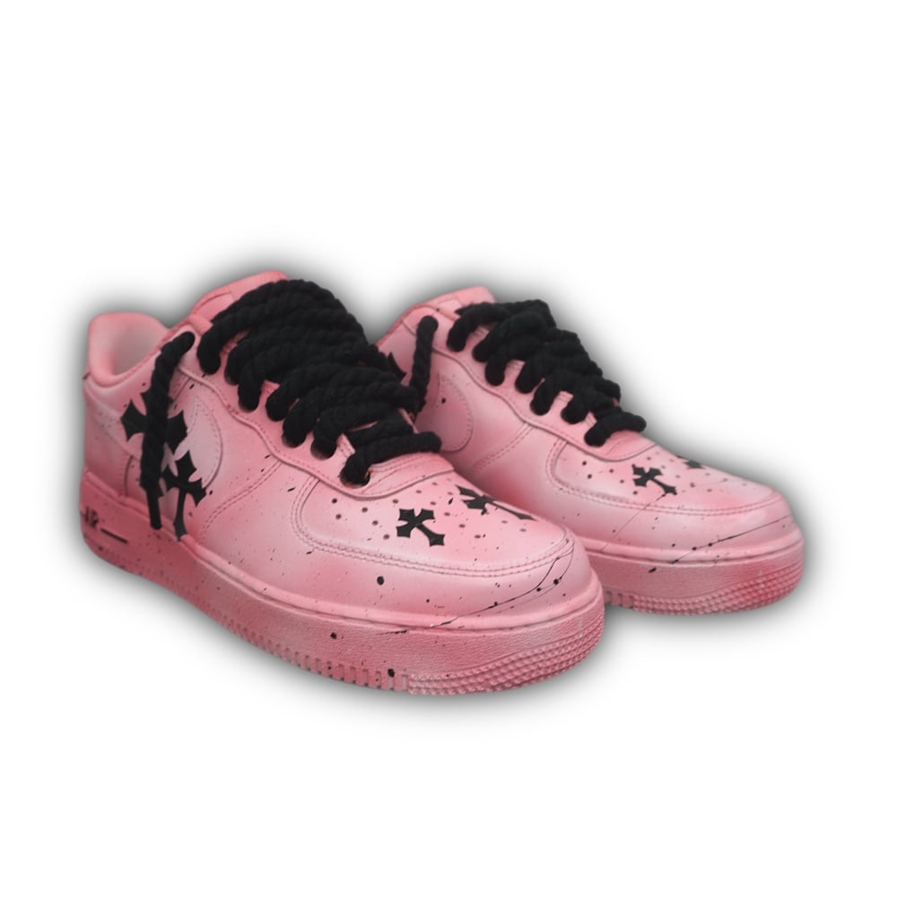 Men’s Pink Cross Af1